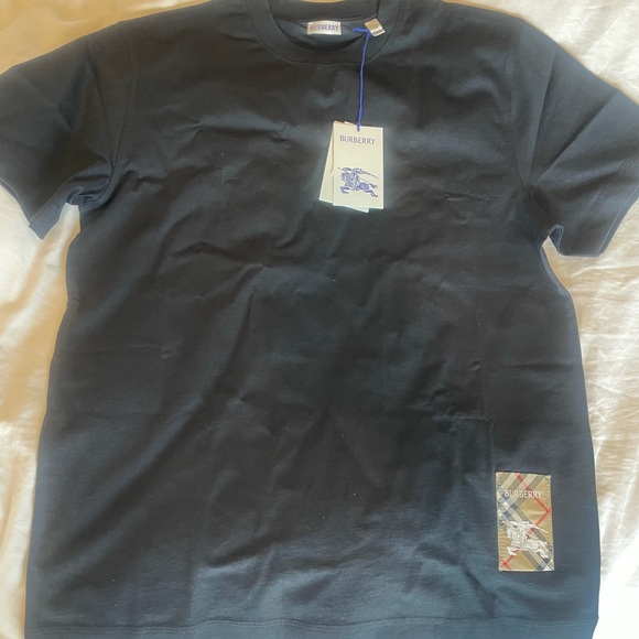 Burberry Black Short Sleeve Tee - Nordstrom purchased